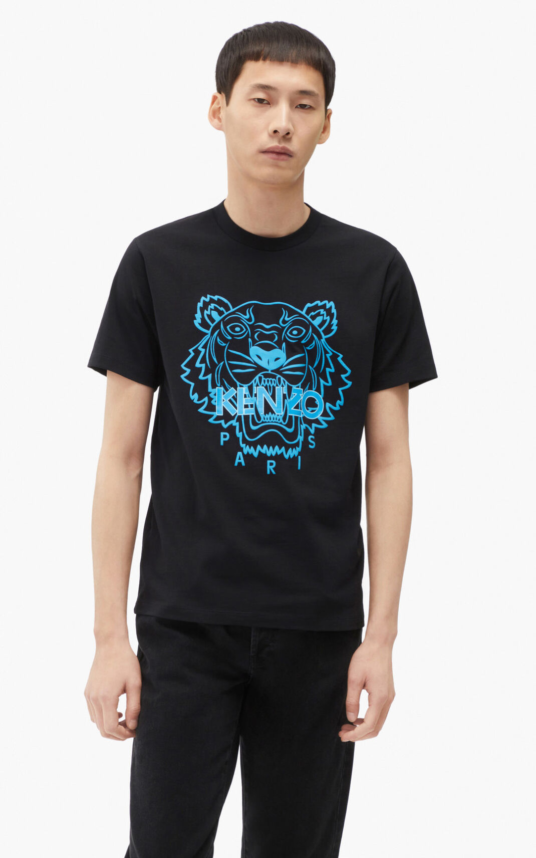 T Shirt Kenzo Homme Tiger Noir BOFDT-5729